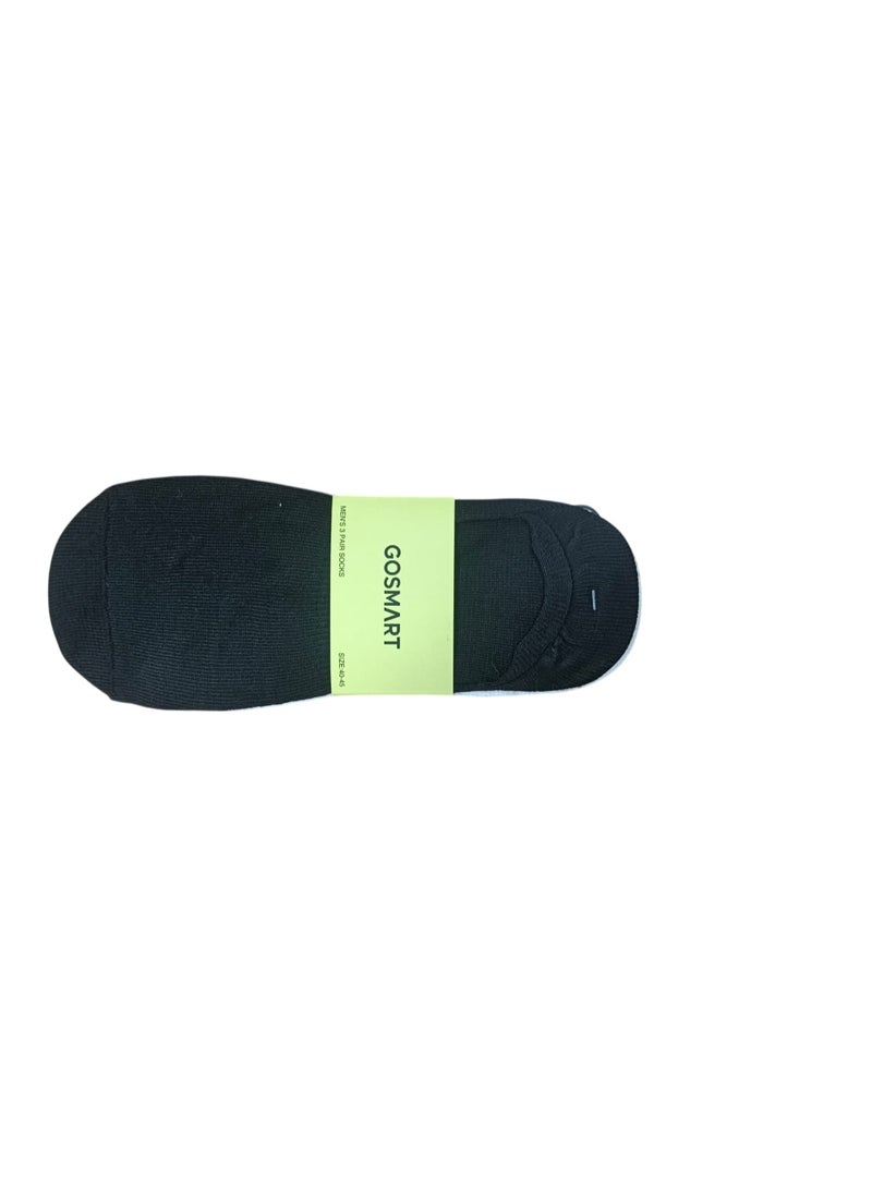 GoSMart Unisex 3PK Liners Socks Style 005